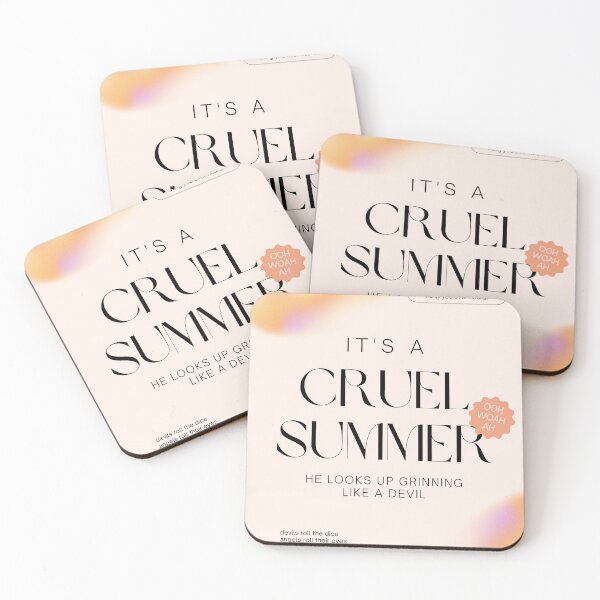 Item preview, CRUEL SUMMER designed and sold by Julianna Reyes Designs.