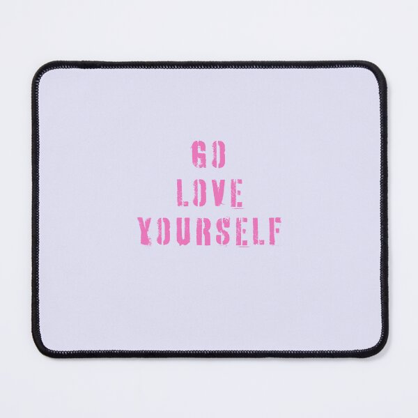 Item preview, "Go Love Yourself" Spray Painted Style Typography Design designed and sold by DesignFuture99.