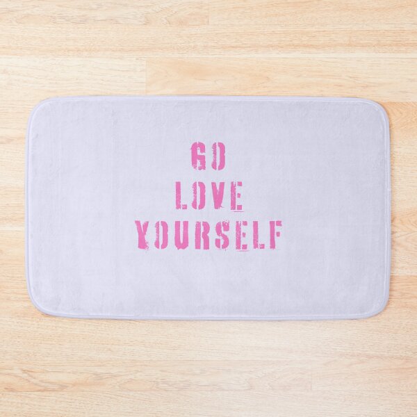Item preview, "Go Love Yourself" Spray Painted Style Typography Design designed and sold by DesignFuture99.