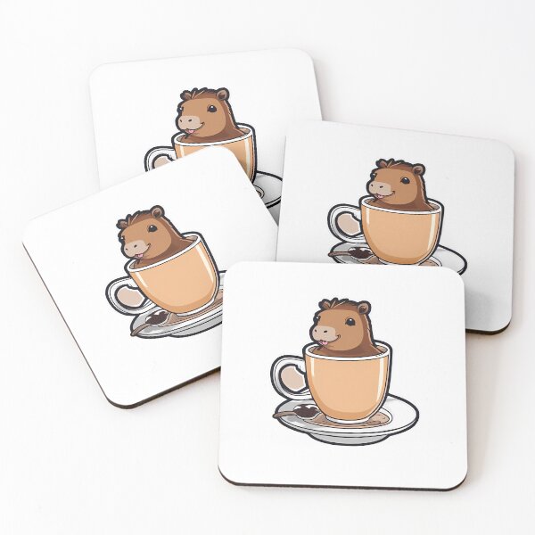 Item preview, Capybara Coffee Moments designed and sold by Mechanical-Artt.