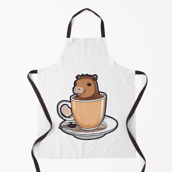 Item preview, Capybara Coffee Moments designed and sold by Mechanical-Artt.