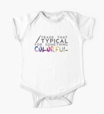 Colorful not Typical One Piece - Short Sleeve