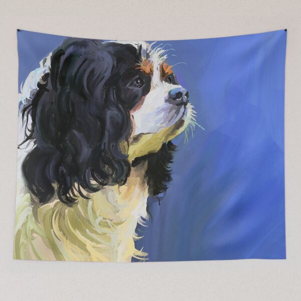 Item preview, Oil Painting of Cavalier King Charles Spaniel designed and sold by Anne Marie Propst.
