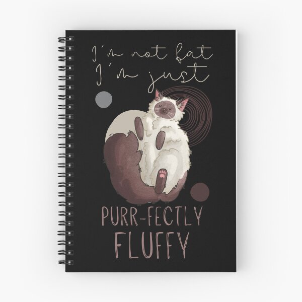Item preview, I'm not fat - Ragdoll Cat - Gifts for Cat Lovers designed and sold by FelineEmporium.