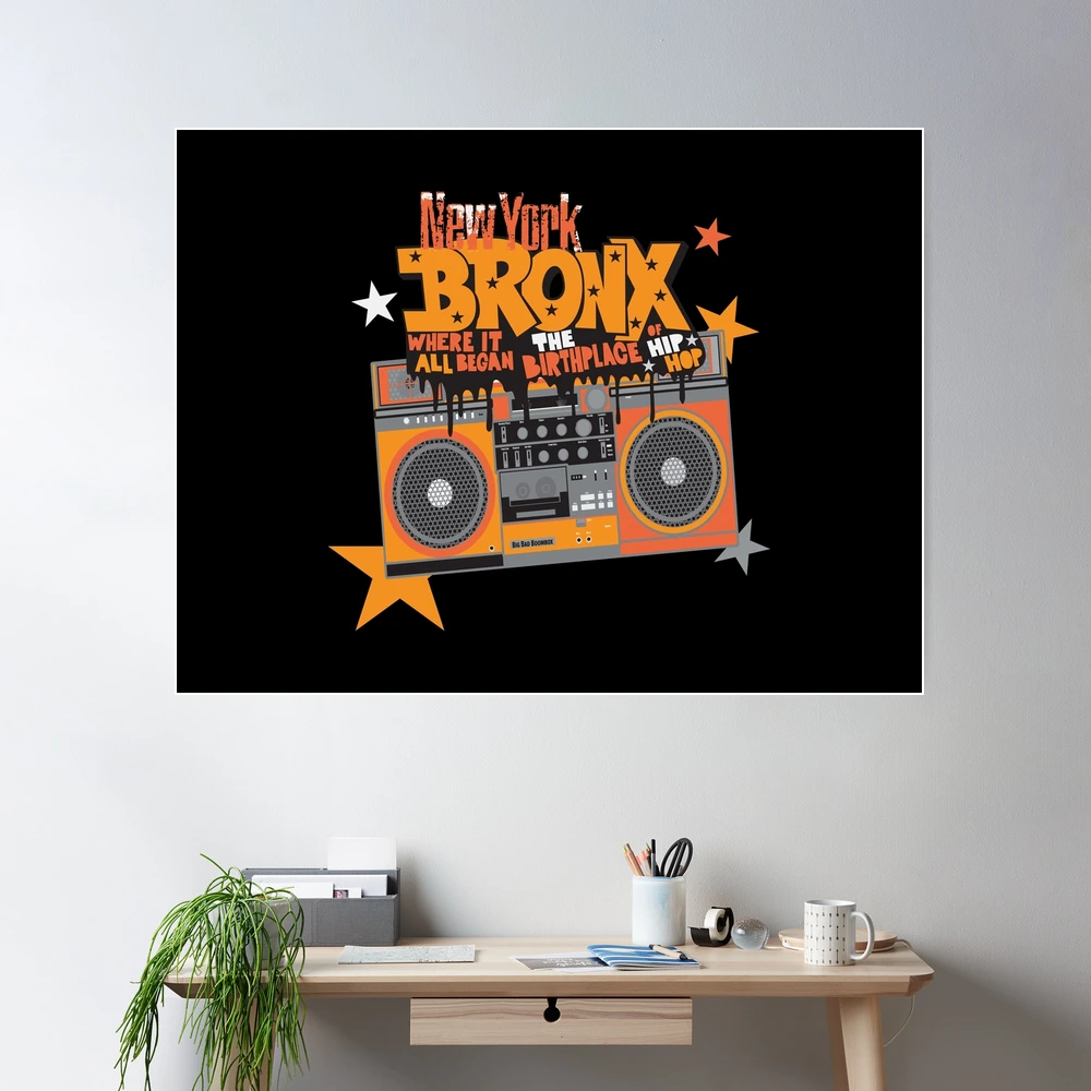 Bronx Hip Hop Roots - Groove to the Beat with this ghettoblaster