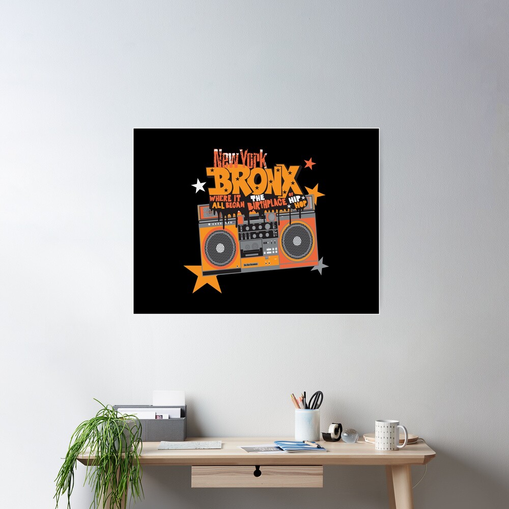 Bronx Hip Hop Roots - Groove to the Beat with this ghettoblaster