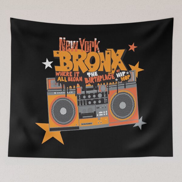 Item preview, Bronx Hip Hop Roots - Groove to the Beat with this ghettoblaster designed and sold by Boogosh.