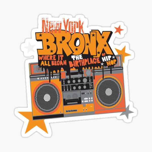 Item preview, Bronx Hip Hop Roots - Groove to the Beat with this ghettoblaster designed and sold by Boogosh.