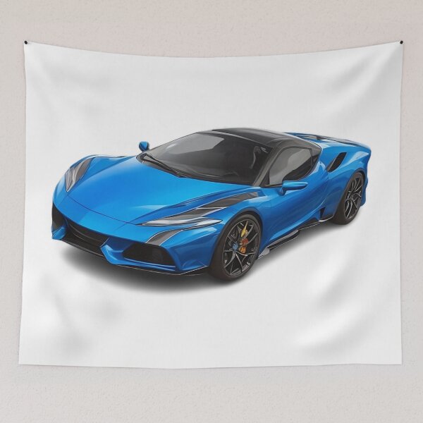 Item preview, Futuristic Fusion: Blue and Black Sports Car. Speed. Careers designed and sold by BRINDELEGARD.
