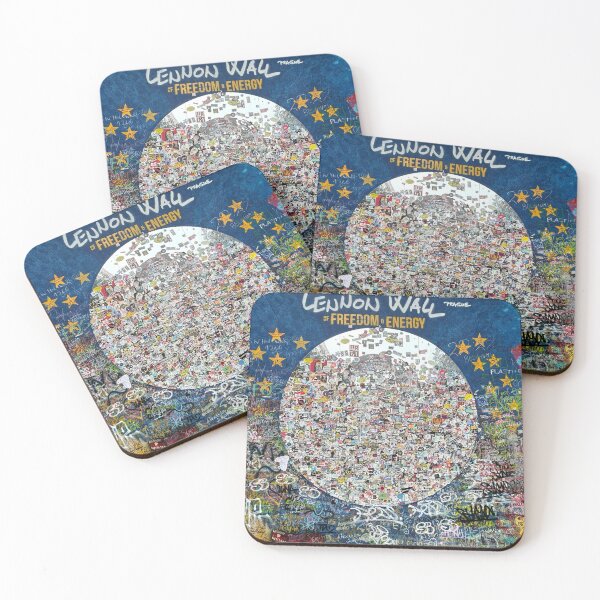 Item preview, Muro de John Lennon en Praga designed and sold by martinkaspar123.