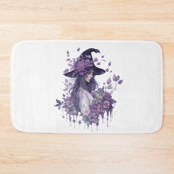 Item preview, Beautiful Witch Watercolor designed and sold by TrickstersTrove.
