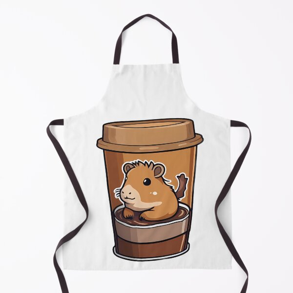 Item preview, Artful Capyccino: Caffeine & Cuteness designed and sold by Mechanical-Artt.