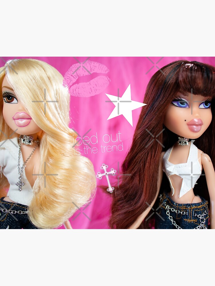 Bratz Y2K Cloe Doll At Beach Sticker for Sale by malinah