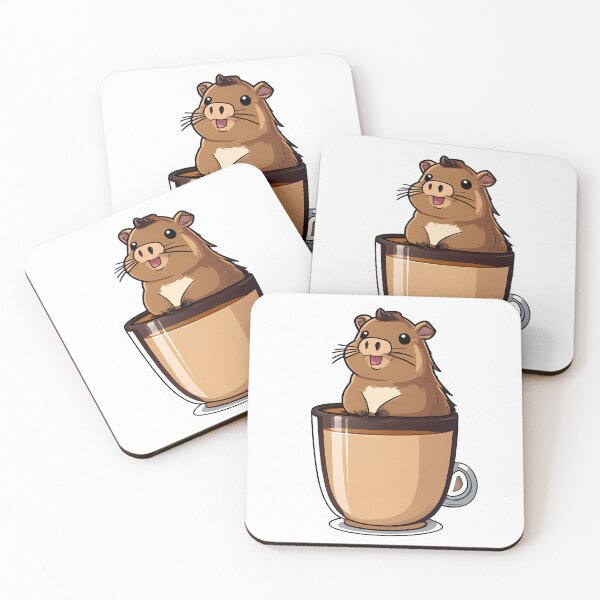 Item preview, Capybara Coffee Serenity designed and sold by Mechanical-Artt.