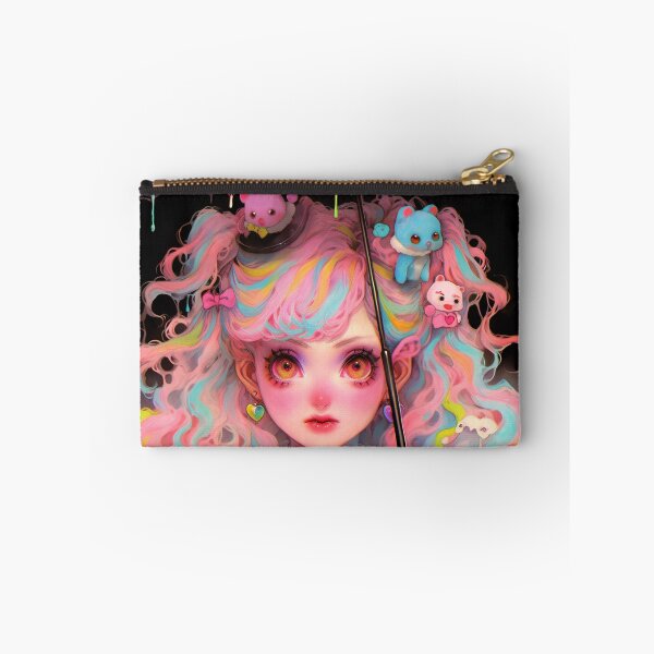 Item preview, Cute Pastel Harajuku Umbrella Anime Girl designed and sold by bubblegoth.