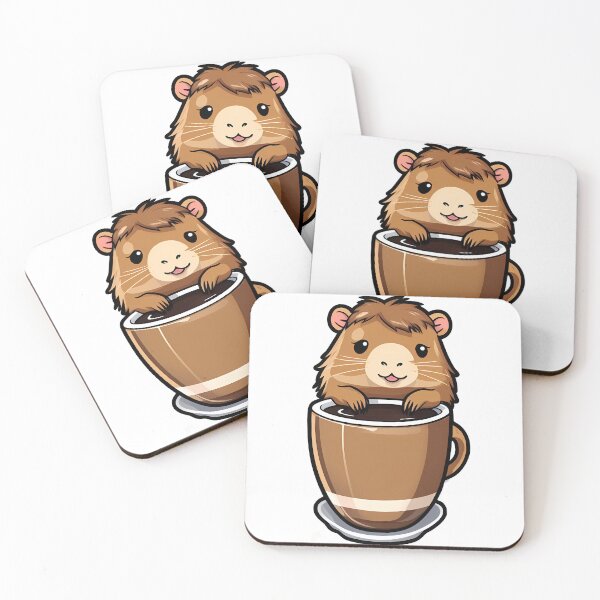 Item preview, Capyccino Cheers: Coffee & Capybaras designed and sold by Mechanical-Artt.