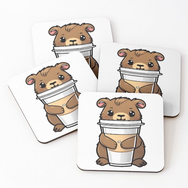 Item preview, Capybara Coffee Wonderland designed and sold by Mechanical-Artt.