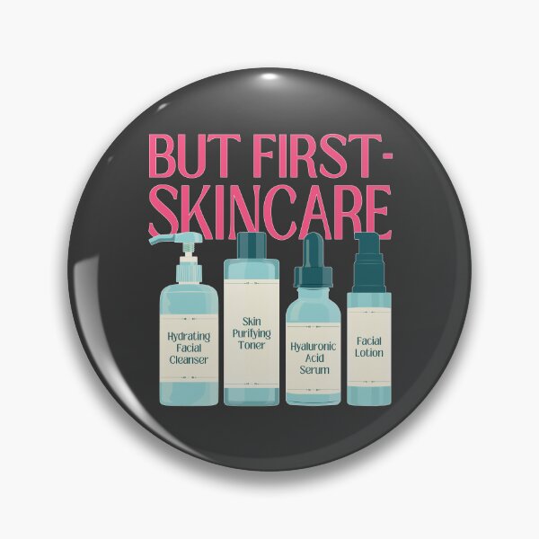 Item preview, Cleanser Toner Serum Lotion Skincare Steps Beauty Secrets designed and sold by ObsidianDaz.