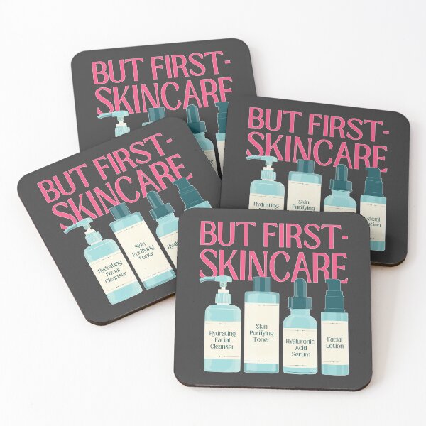 Item preview, Cleanser Toner Serum Lotion Skincare Steps Beauty Secrets designed and sold by ObsidianDaz.