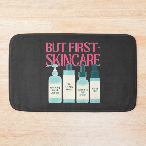 Item preview, Cleanser Toner Serum Lotion Skincare Steps Beauty Secrets designed and sold by ObsidianDaz.