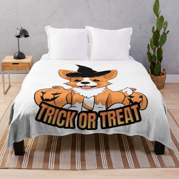 Item preview, Corgi Trick Or Treat Halloween designed and sold by Khihi.