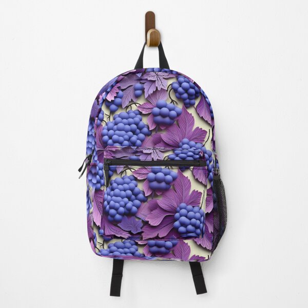 Item preview, Grape Vines Harvest - 3D Paper Art - Red Wine Blues designed and sold by JoanNinjaHen.