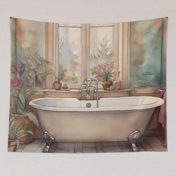 Item preview, Beauty Bath VIII designed and sold by Sasha Art Gallery.