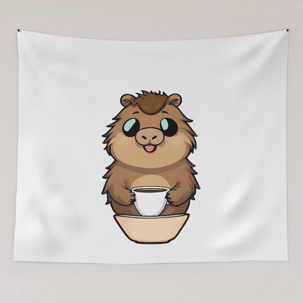 Item preview, Capyccino Artistry Unleashed designed and sold by Mechanical-Artt.