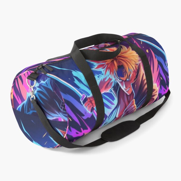 Item preview, "Neon Battle Stance: Anime Gojo in Fight Mode" designed and sold by AyushAIImage01.