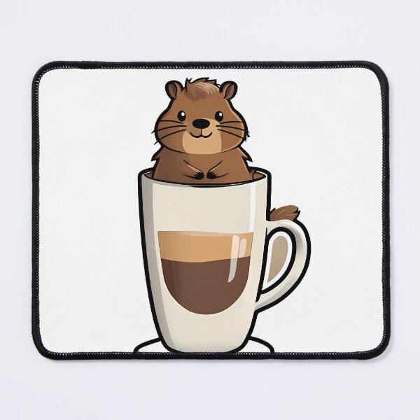 Item preview, Sip & Admire: Capyccino Edition designed and sold by Mechanical-Artt.
