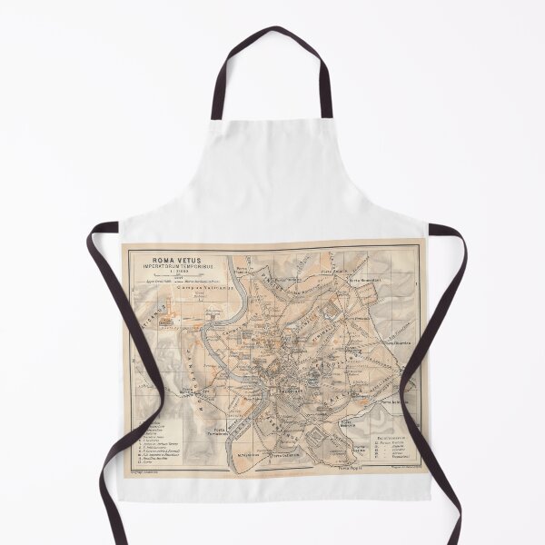 Item preview, Ancient Rome Italy Map Print designed and sold by VoyagerVintage.
