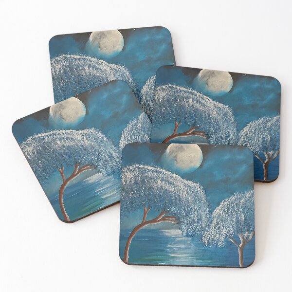 Item preview, Trees under moonlight  designed and sold by Jackiekatz1.