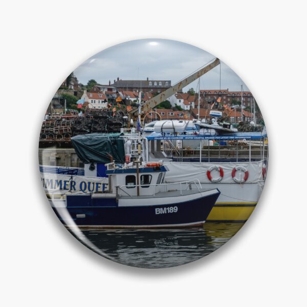 Item preview, Fishing boats in Whitby harbour designed and sold by yackers1.