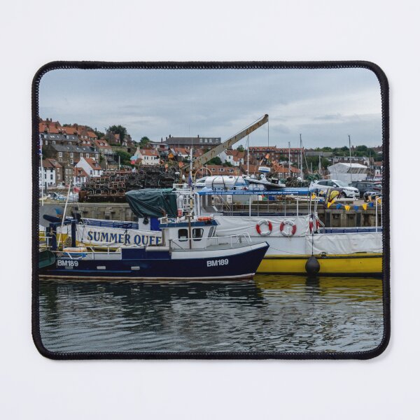 Item preview, Fishing boats in Whitby harbour designed and sold by yackers1.