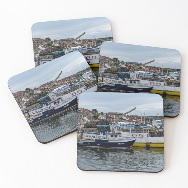 Item preview, Fishing boats in Whitby harbour designed and sold by yackers1.
