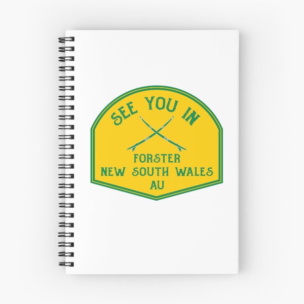 Item preview, Forster-New South Wales-Australia-Green and Gold-See You In Forster designed and sold by defimo.