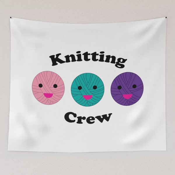 Item preview, Knitting Crew Funny Kawaii Yarn designed and sold by ValeriesGallery.