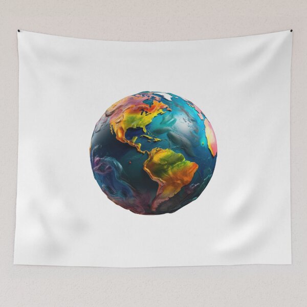 Item preview, EARTH COLORFUL PAINT designed and sold by Ebuch007.