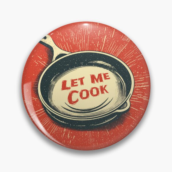 Item preview, Let Me Cook Meme Frying Pan  designed and sold by Brainless Art.
