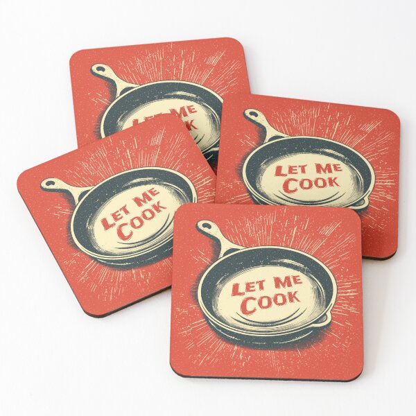 Item preview, Let Me Cook Meme Frying Pan  designed and sold by Brainless Art.