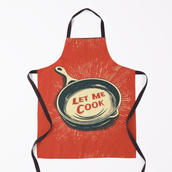 Item preview, Let Me Cook Meme Frying Pan designed and sold by Brainless Art.