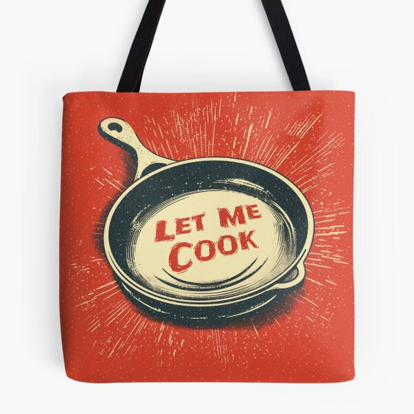 Item preview, Let Me Cook Meme Frying Pan  designed and sold by Brainless Art.