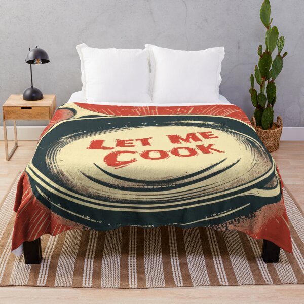Item preview, Let Me Cook Meme Frying Pan  designed and sold by Brainless Art.