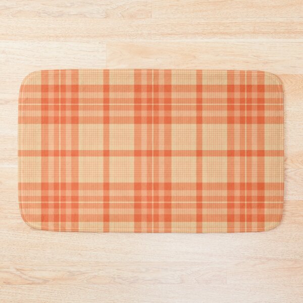 Item preview, Fall Light Orange Tartan Pattern designed and sold by iCraftCafe.