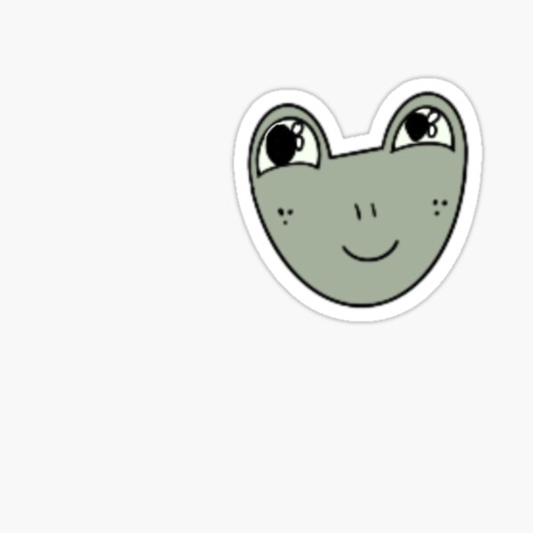 Frog Doodle Sticker