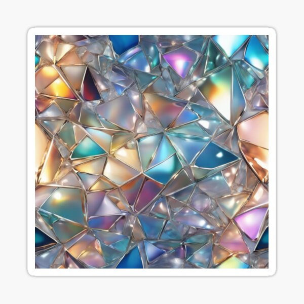 Item preview, broken glass pattern design designed and sold by aipaint.