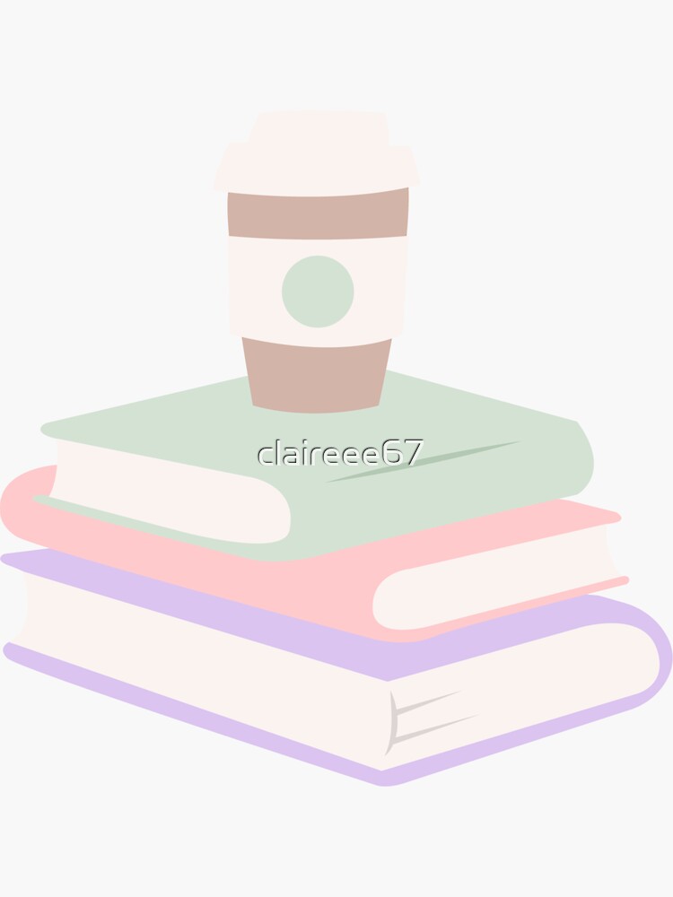 PASTEL BOOKS' Sticker