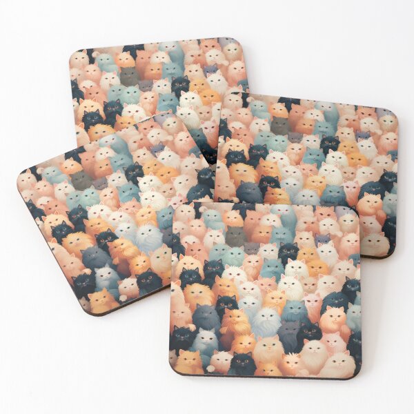 Item preview, Cat pattern  designed and sold by Klerz.