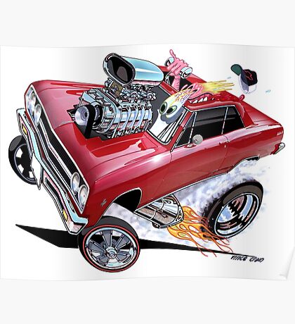 Muscle Car Posters | Redbubble