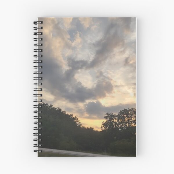 Item preview, Beauitful cloudy cumulus sunset with a forest designed and sold by Crafty Fox & Art Panda ♥️.
